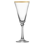 gold rimmed wine orig