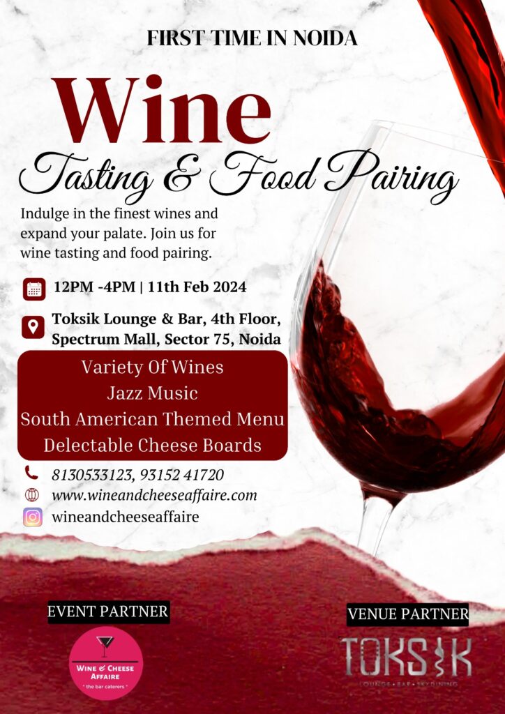 Wine tasting Events organized by wine and cheese affair